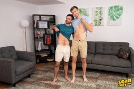 Gay men bareback fucking