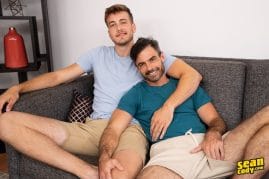 Gay men bareback fucking