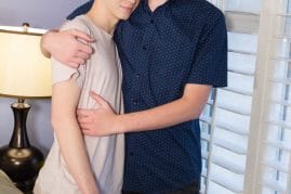 Gay twinks Riley Finch and Trent Olsen