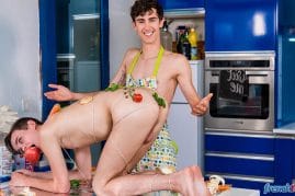 Kitchen gay porn