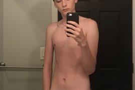 Nude amateur boy