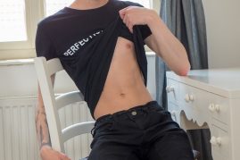 Twink uncut cock